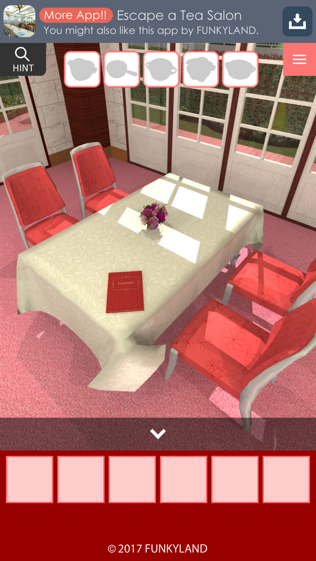 Escape a French Restaurant Game Screenshot