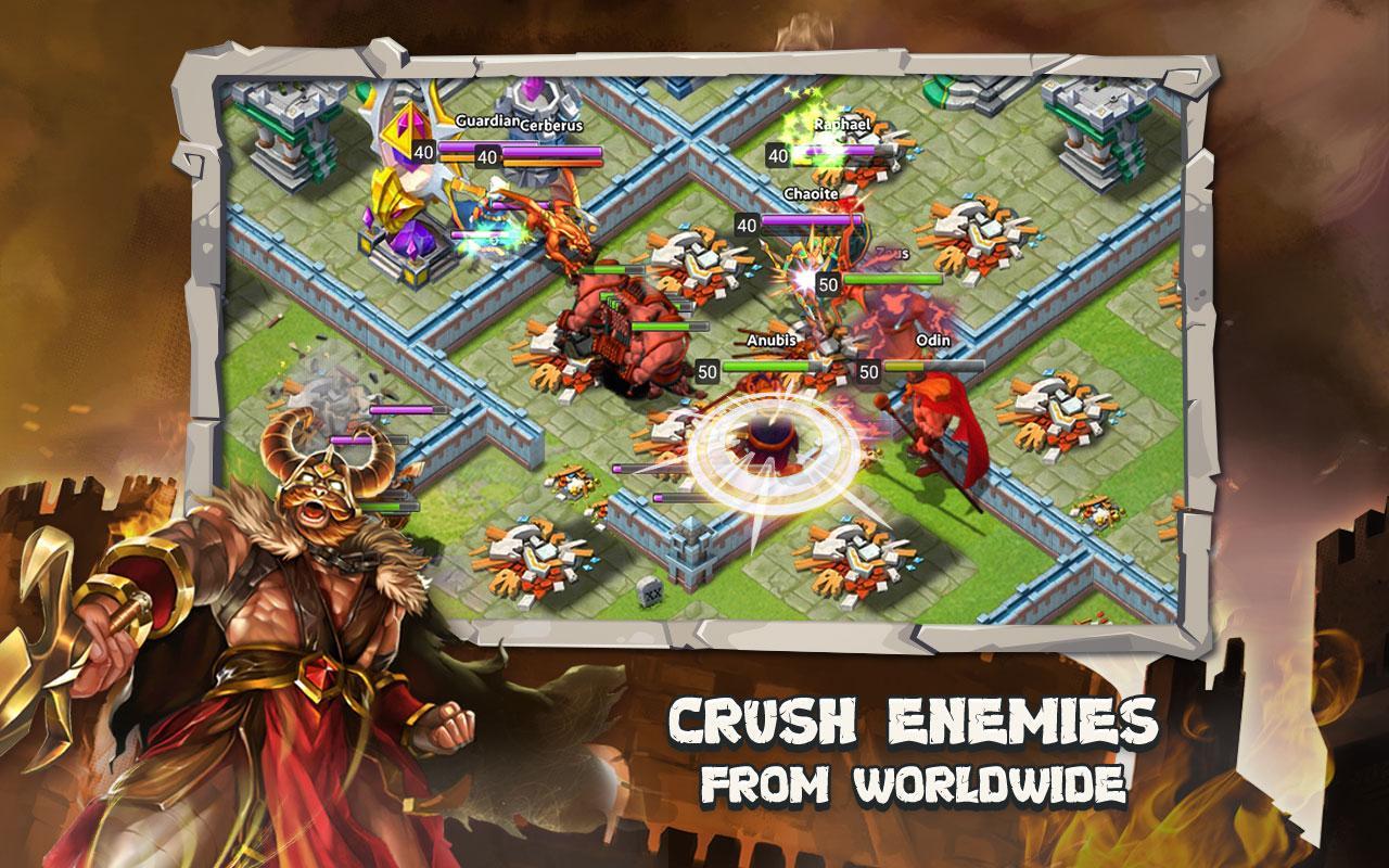 Скриншот игры Clash of Gods