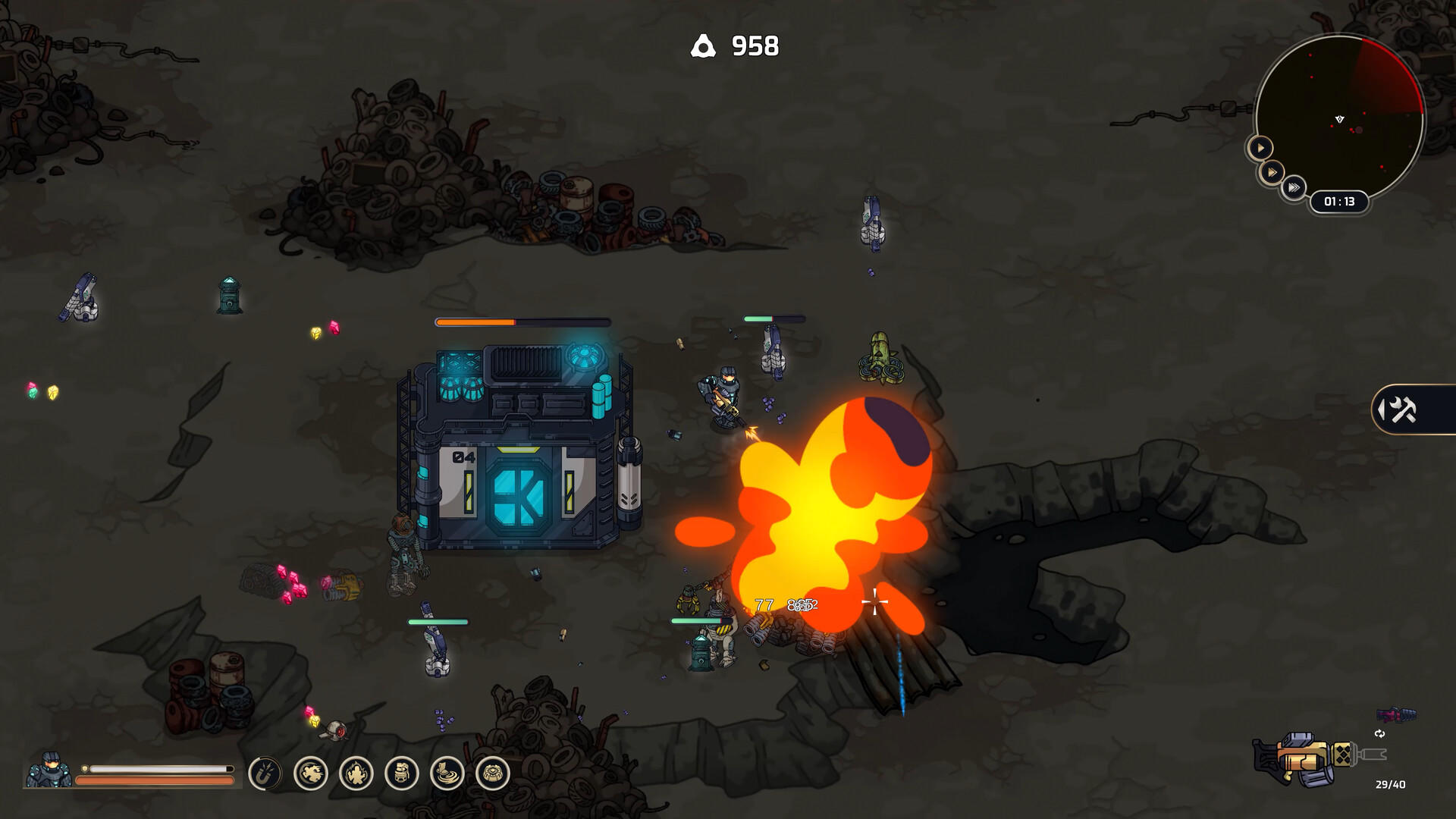 Space Bross Game Screenshot