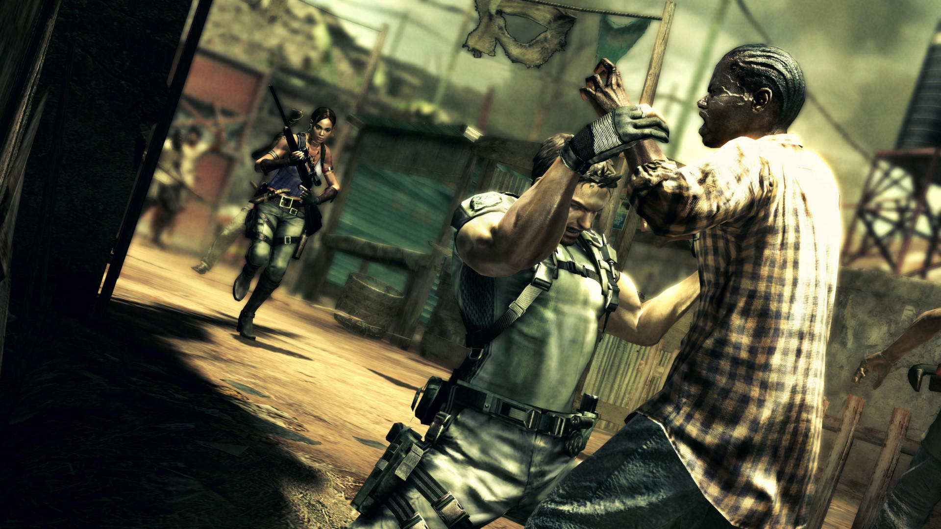 Resident Evil 5 ภาพหน้าจอเกม