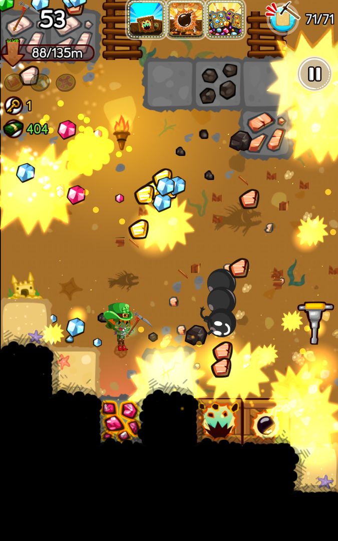 Screenshot of Pocket Mine 2