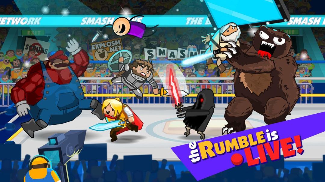 Screenshot of Super Boys - The Big Fight