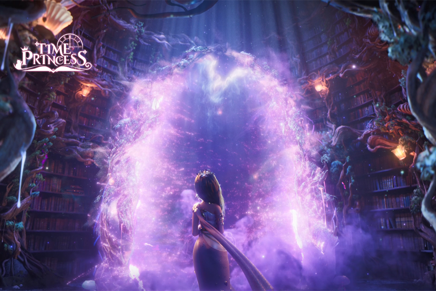 Screenshot of the video of Time Princess: Dreamtopia