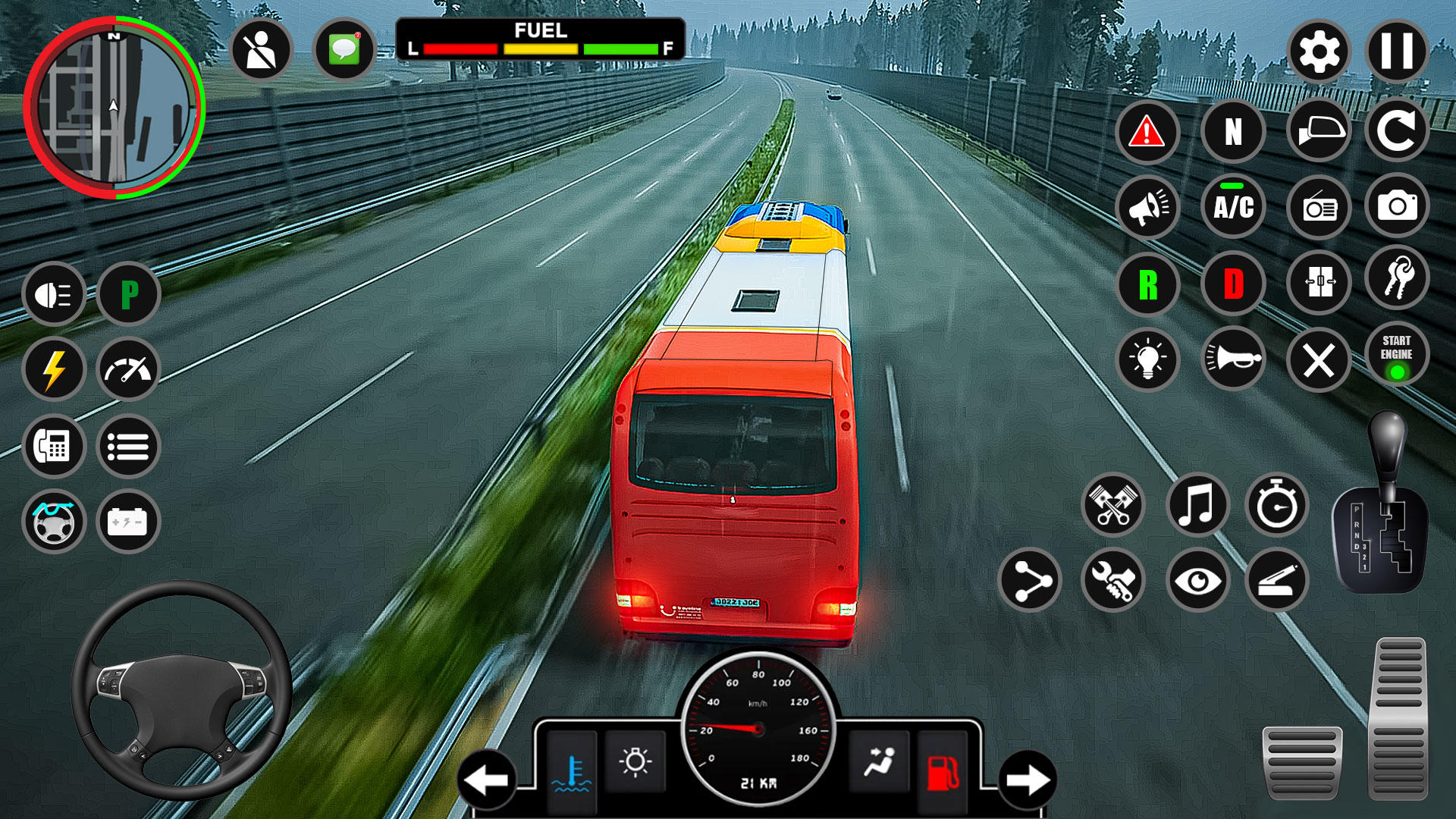 Screenshot of US City Bus Simulator Bus Game