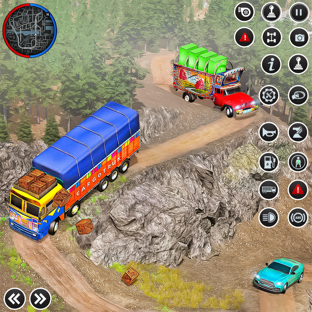 Truck Driver Cargo game Game Screenshot