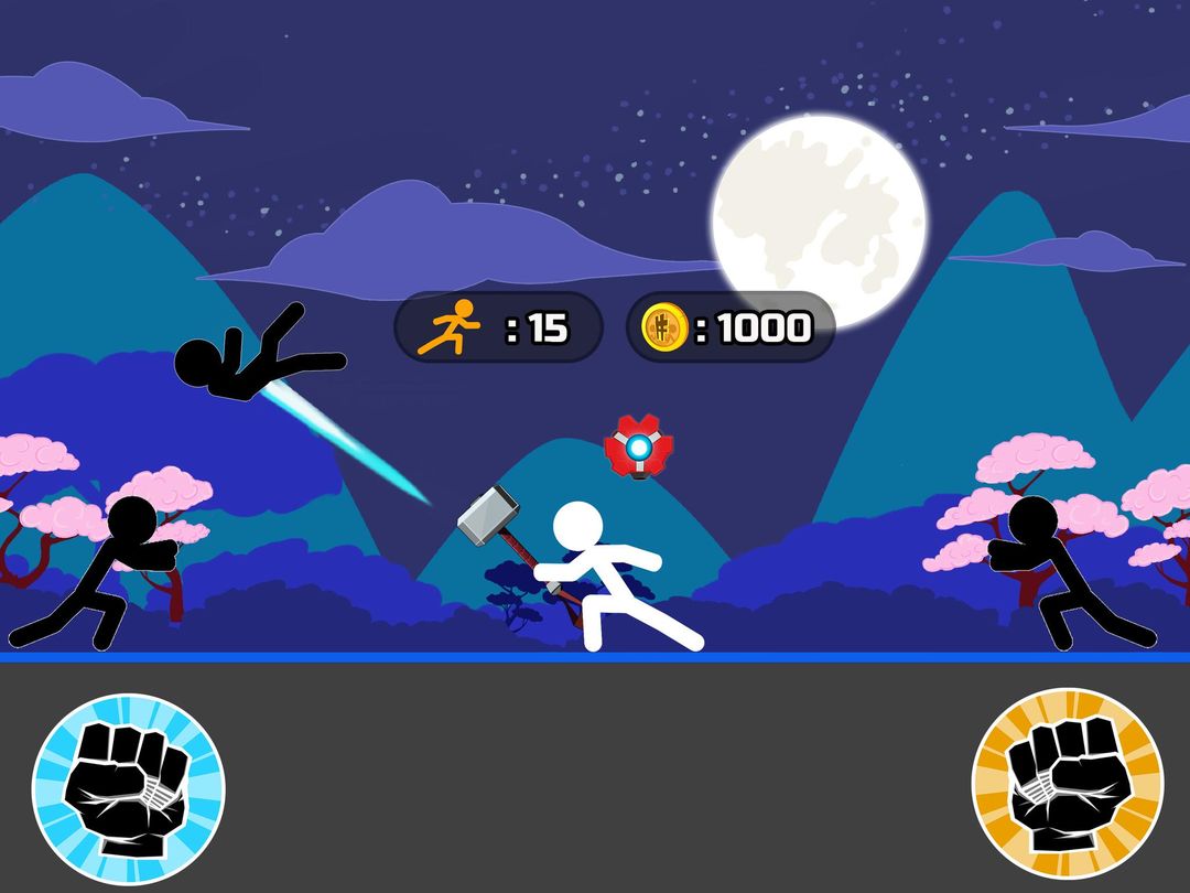 Stickman Fighter Epic Battle 2 screenshot game