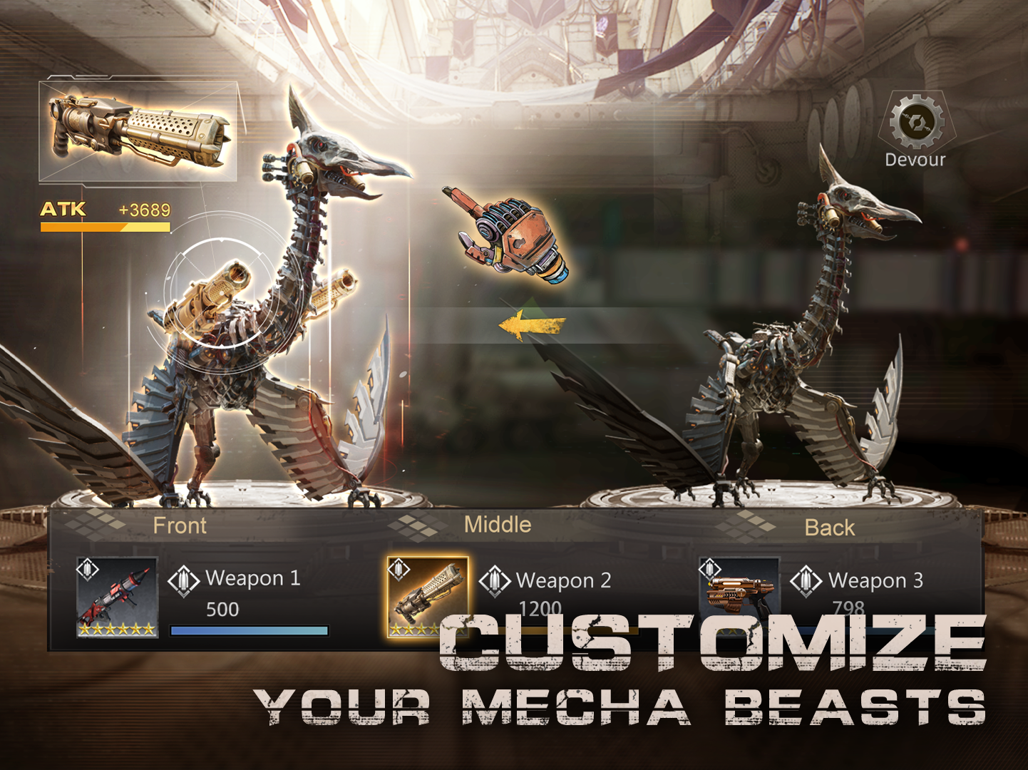 Screenshot of Mecha Domination: Rampage