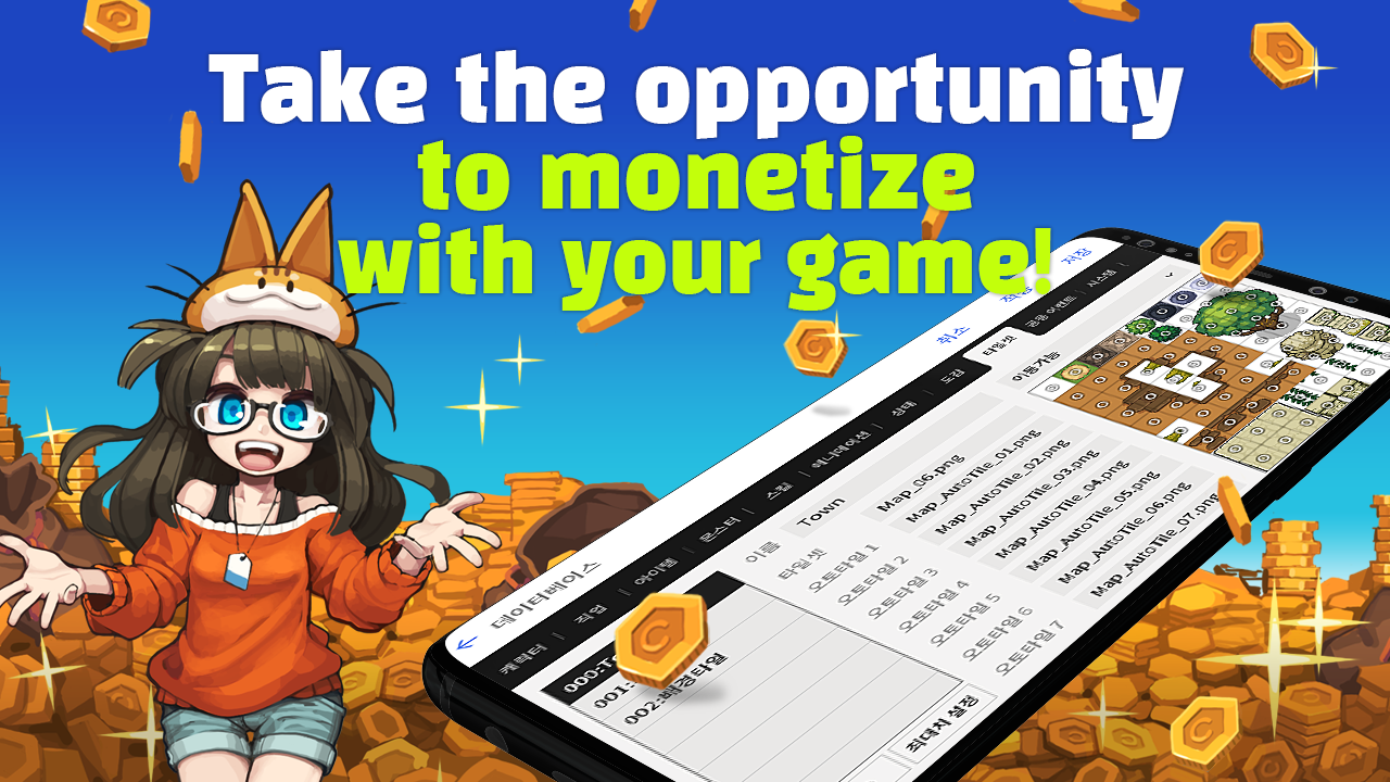 Скриншот игры Nekoland Mobile Studio: RPG game maker!