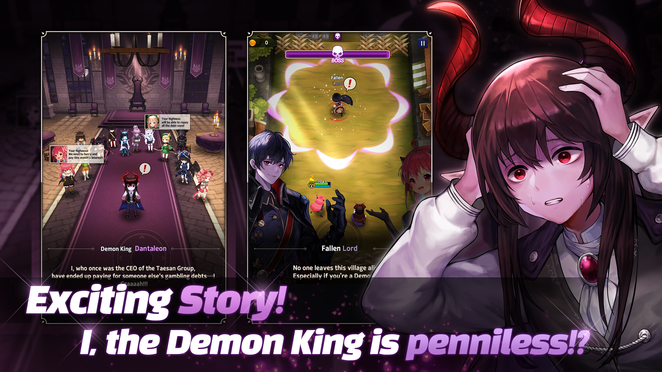 Bankrupt Demon King Game Screenshot