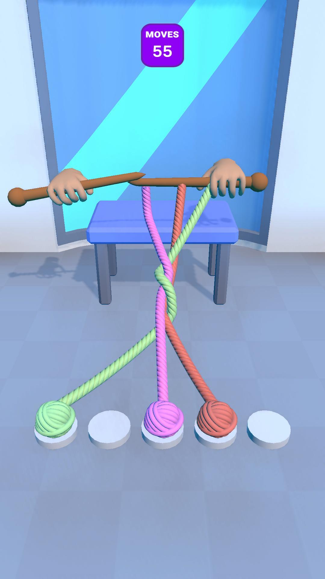 Captura de Tela do Jogo Wool Sorting