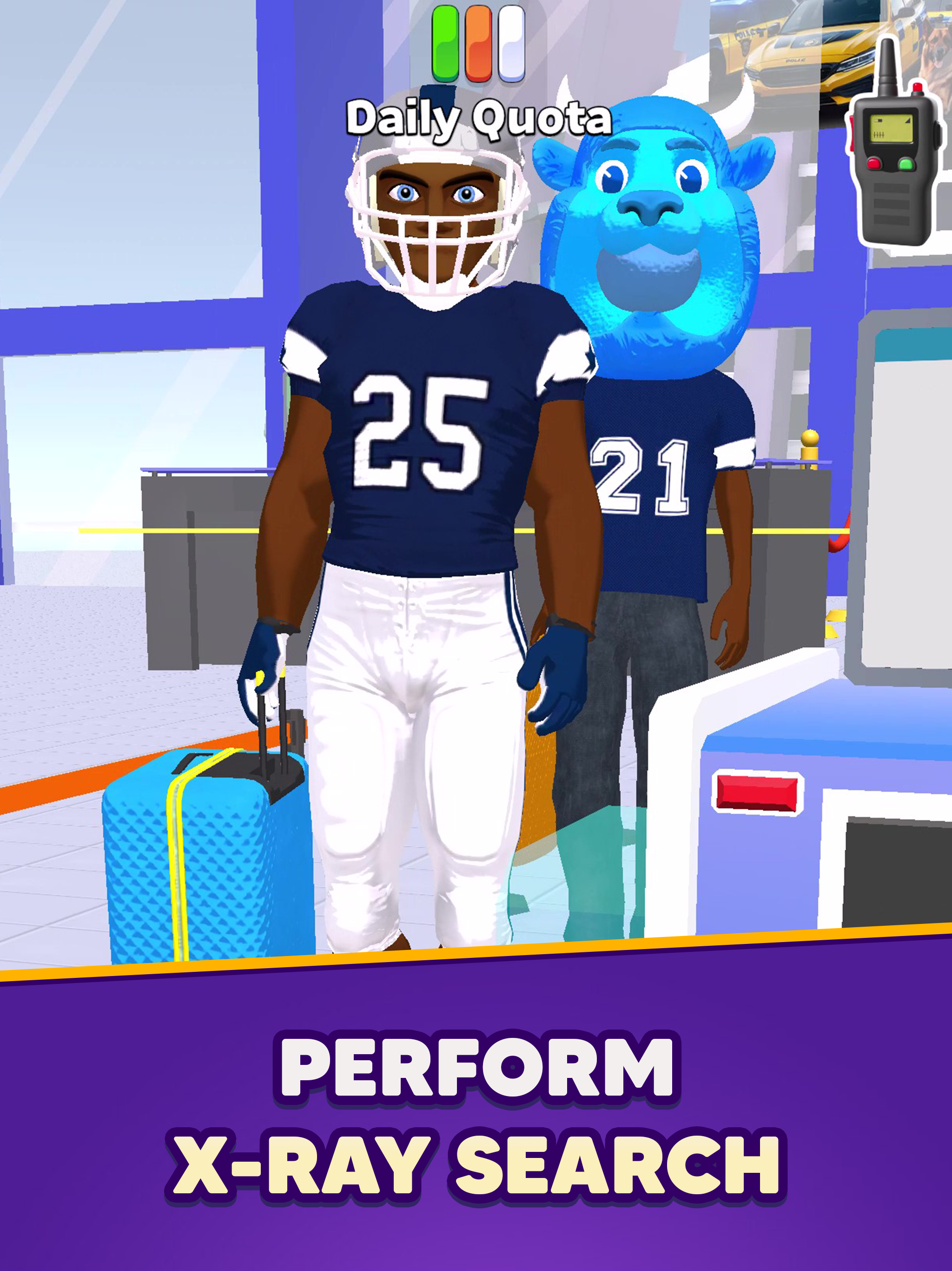 Football Giant - Police Chief Game Screenshot