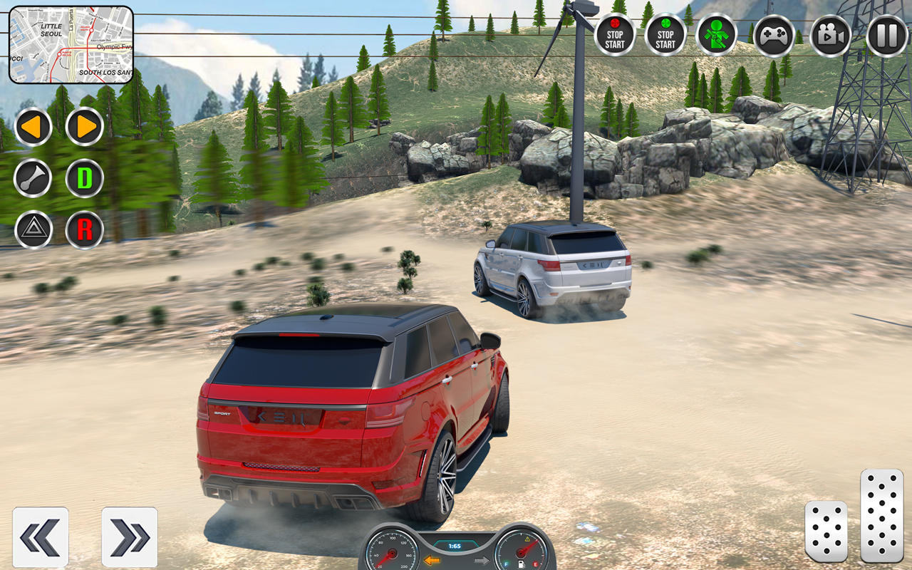 Offroad Racing Prado Car Games Game Screenshot