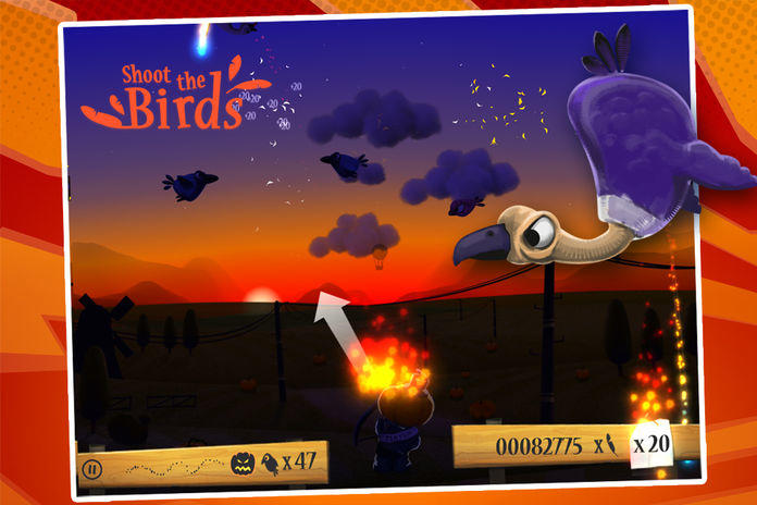 Shoot The Birds Game Screenshot