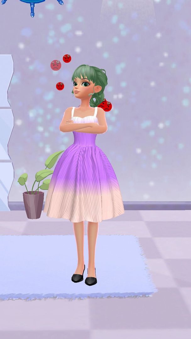 Screenshot of Yes, that dress!