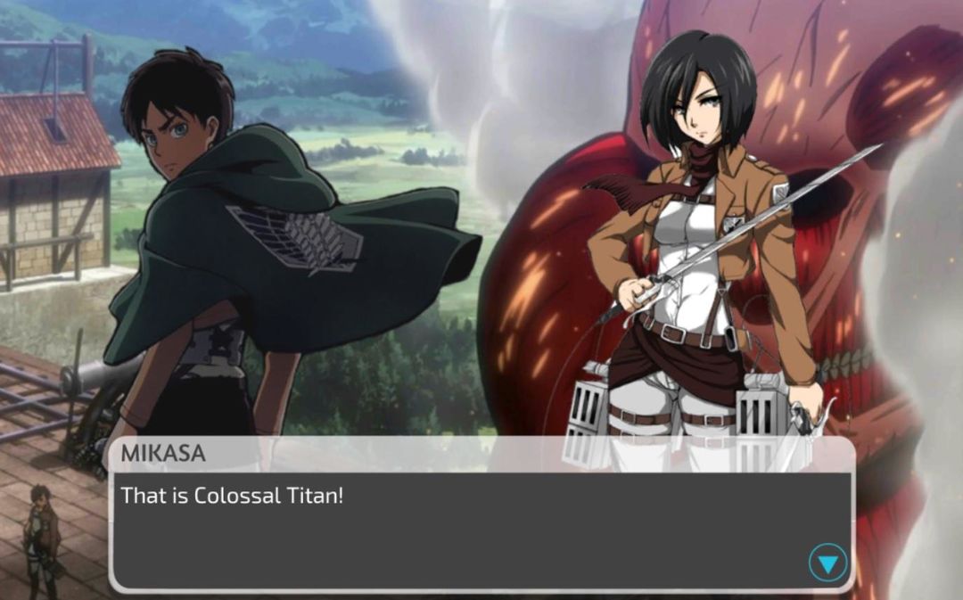 Screenshot of Attack of The Titan: Survey Corps