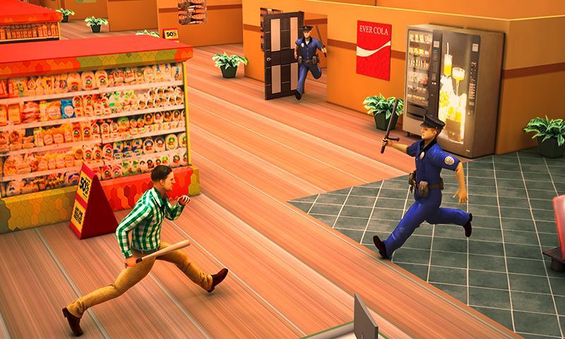 Cuplikan Layar Game Supermarket Escape Dash