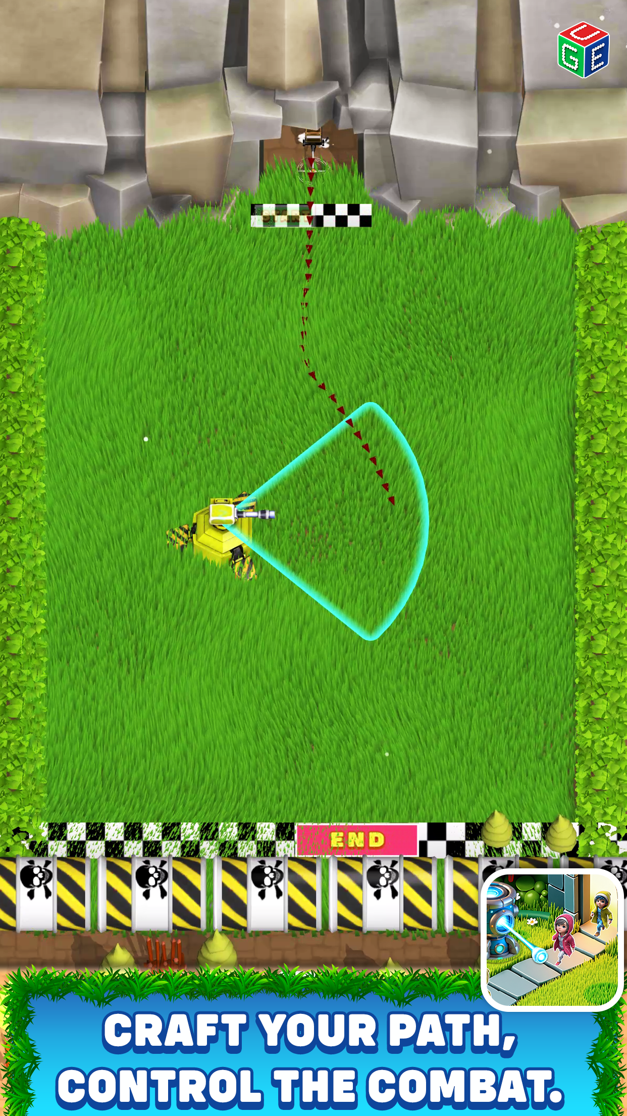 Grass Defense Game Screenshot