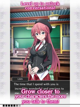 Trinity Seven -The Game of Ani Game Screenshot