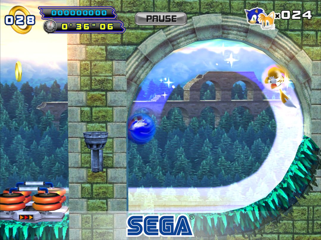 Sonic The Hedgehog 4 Ep. II ภาพหน้าจอเกม