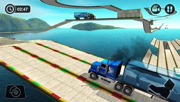 Impossible Whale Transport Truck Driving Tracks Game Screenshot