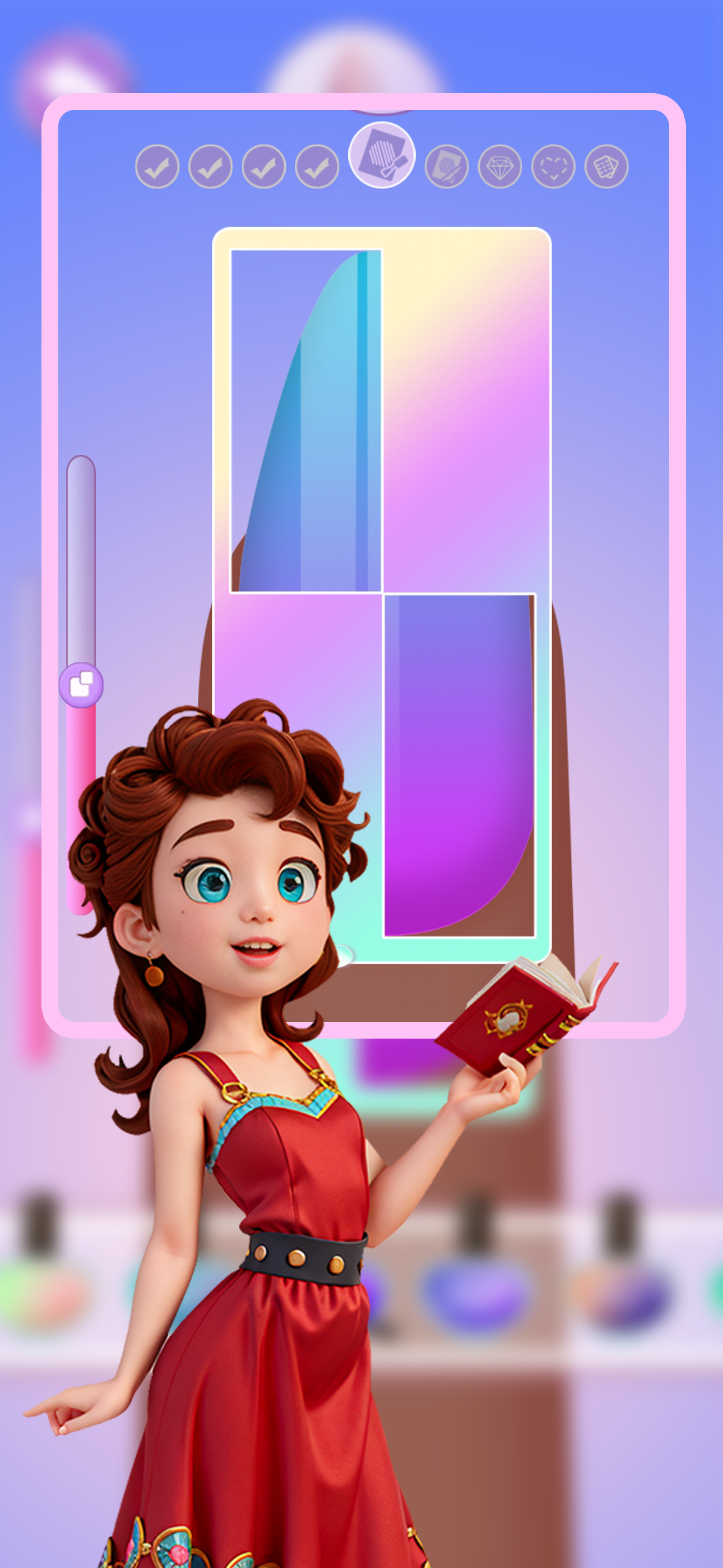 Nail Spa Game:Girl's Makeup ภาพหน้าจอเกม