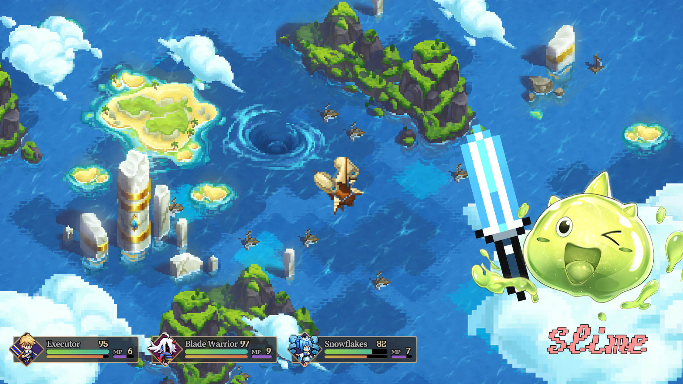 Pixel Heroes: Emond Saga Game Screenshot