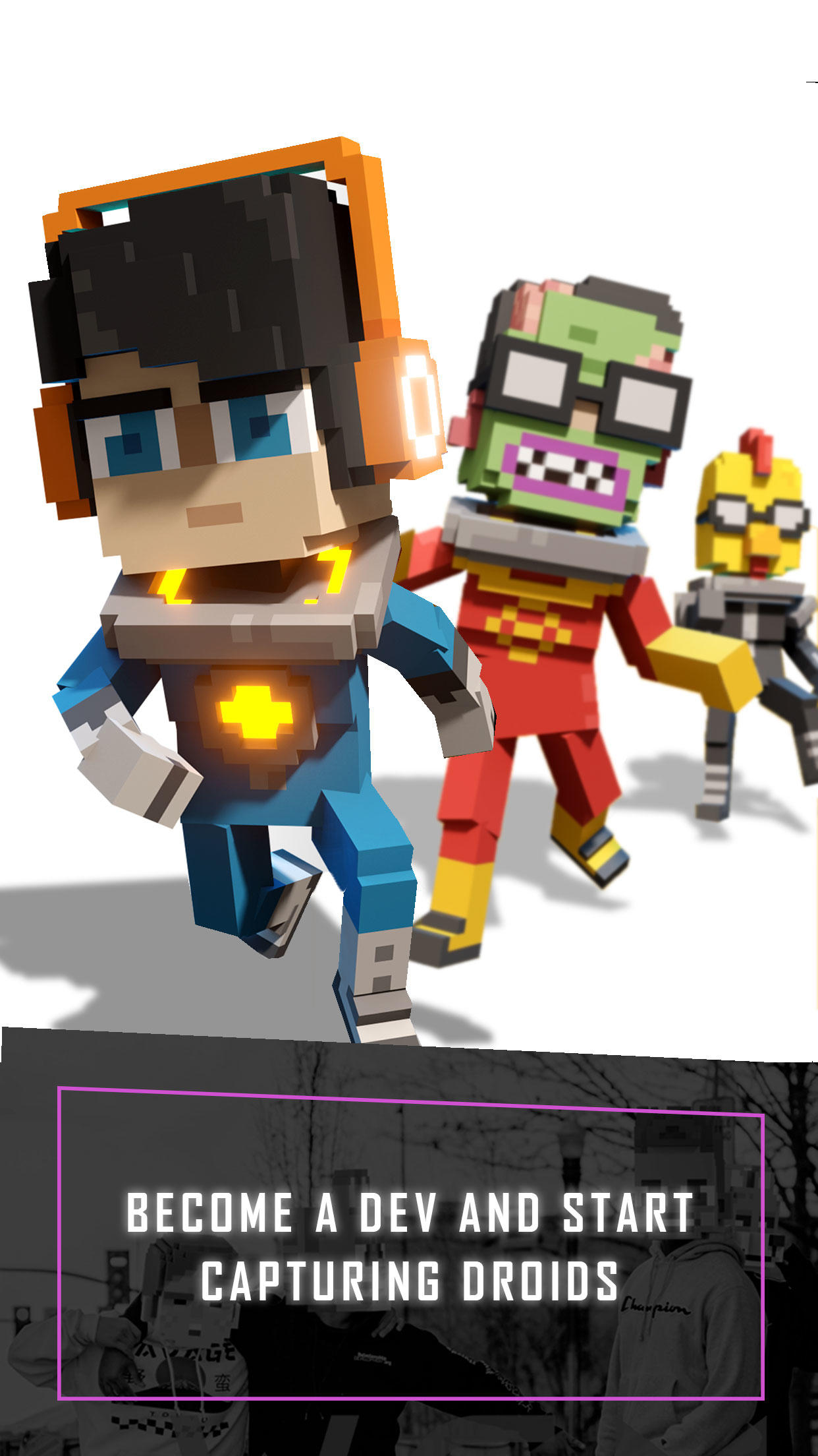 Mad Droids Game Screenshot