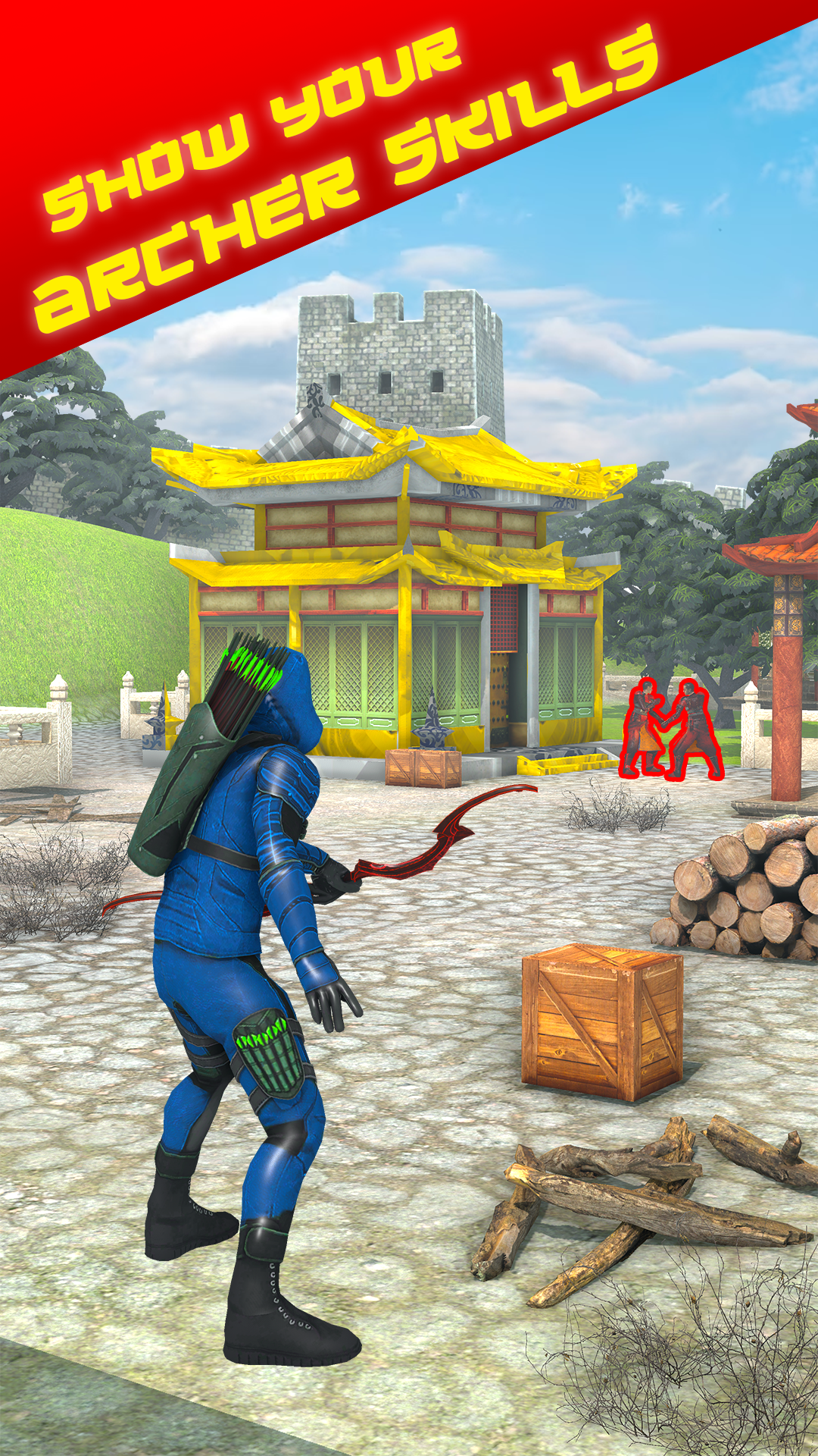 Screenshot of Archer Attack: 3D Shooter Game