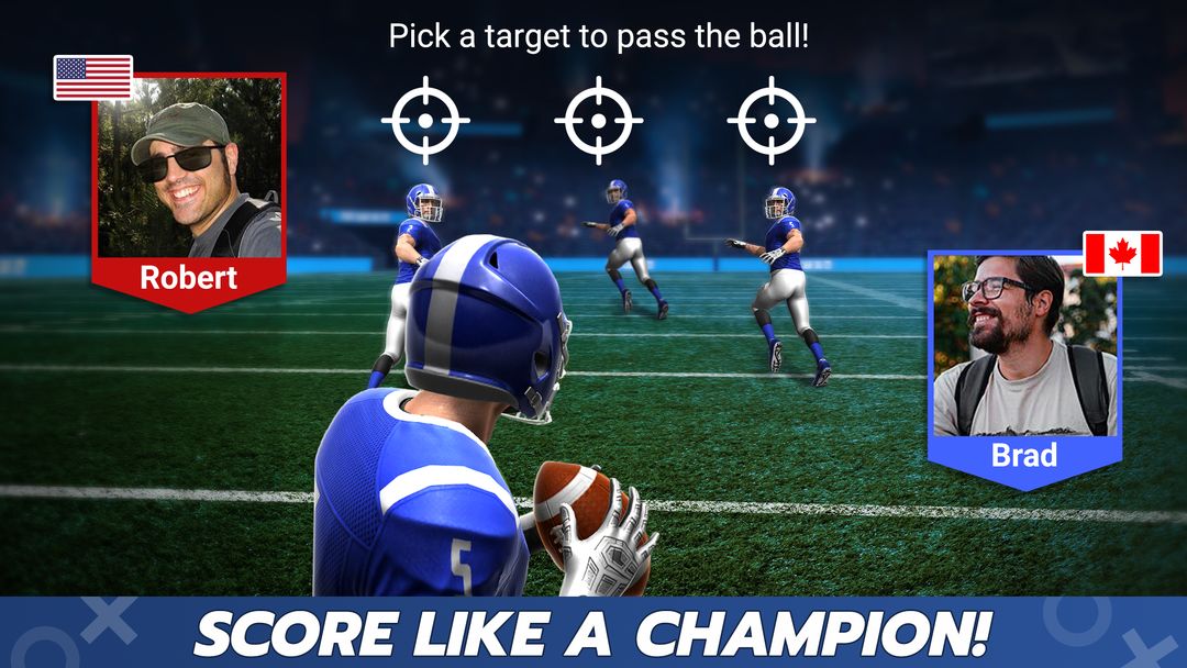 Screenshot of Football Battle: Touchdown!