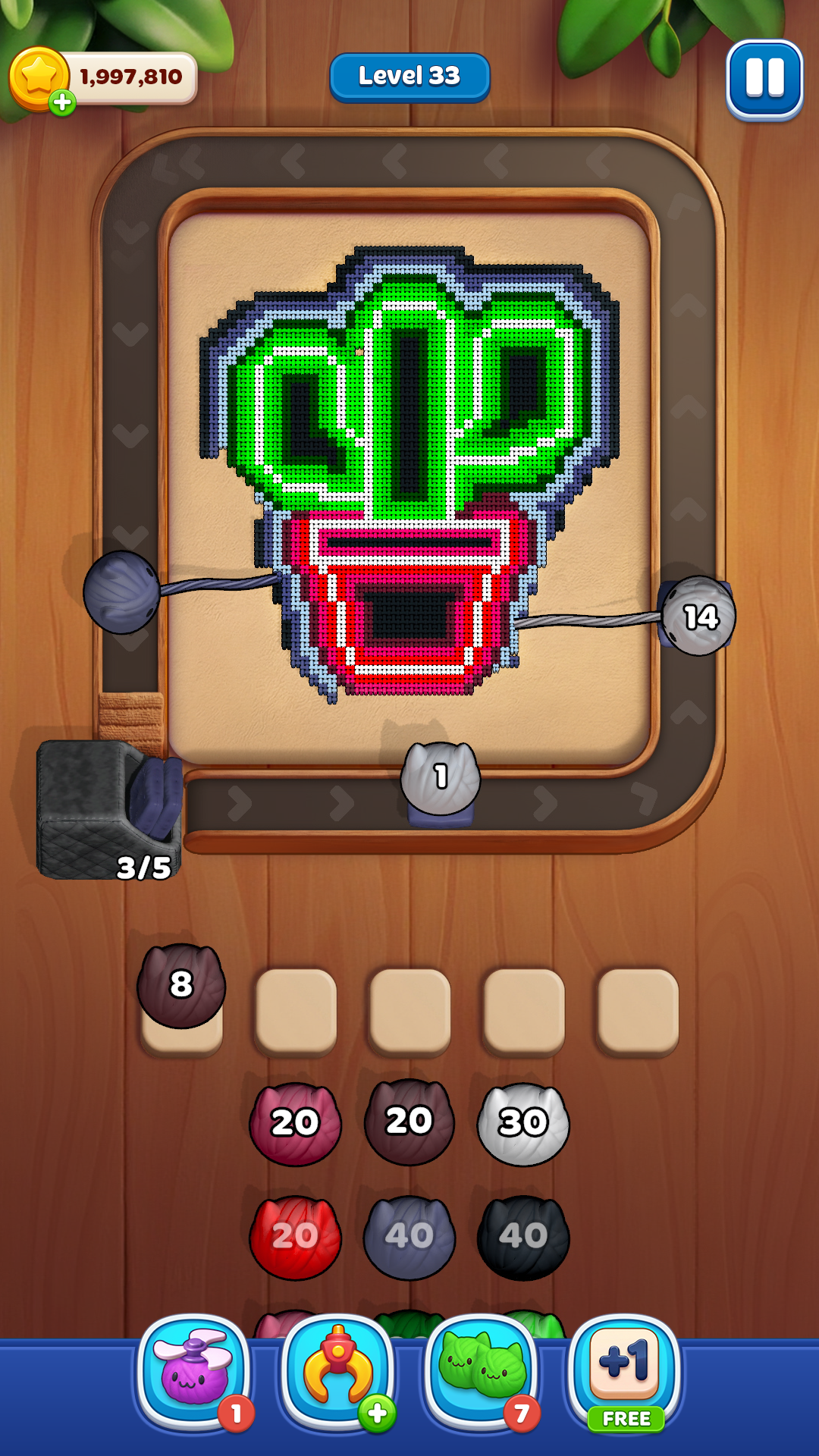 Yarn it! Game Screenshot