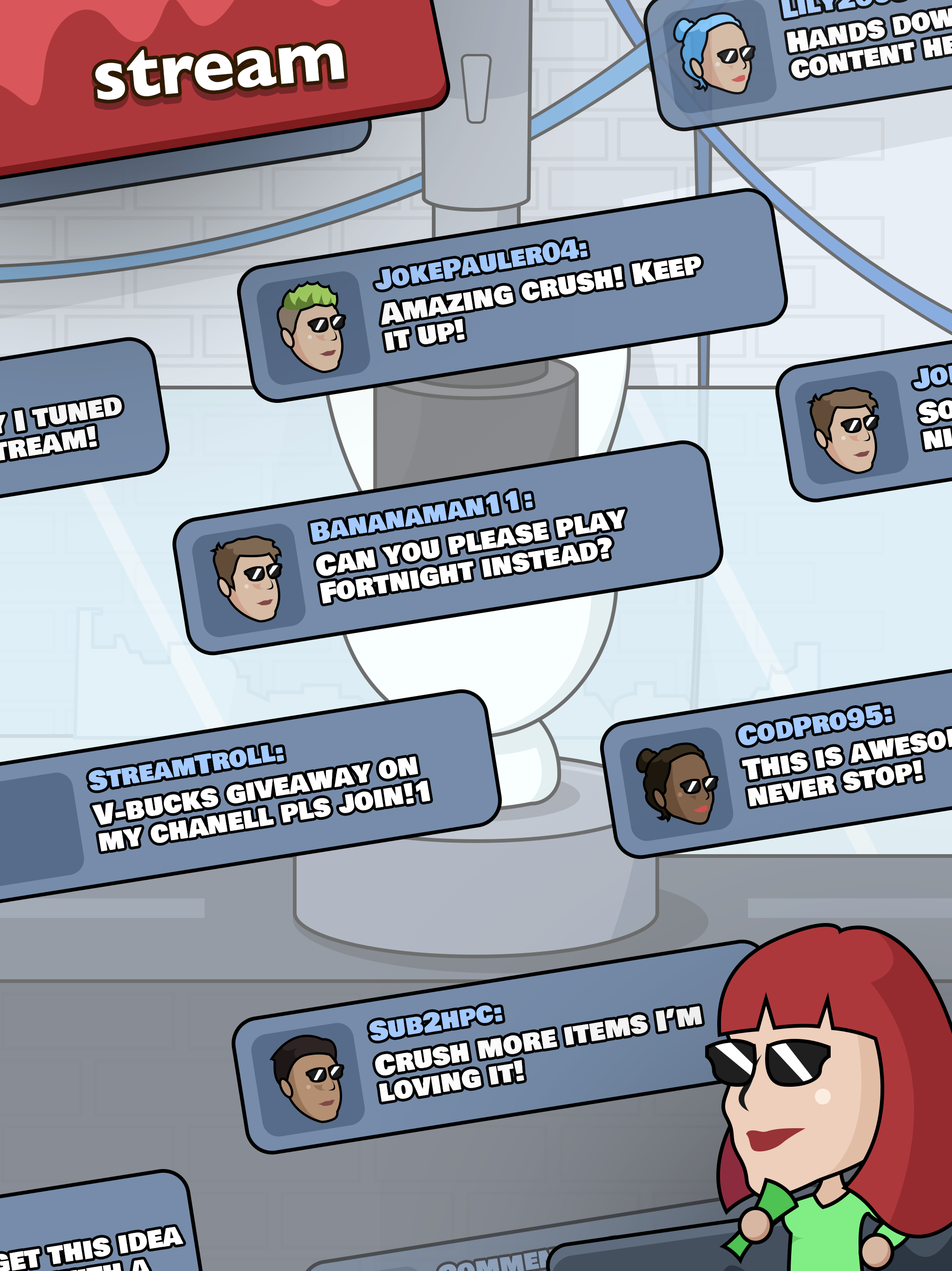Pocket Press Game Screenshot