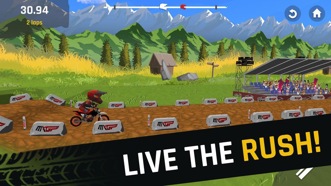 Screenshot of MXGP Motocross Rush