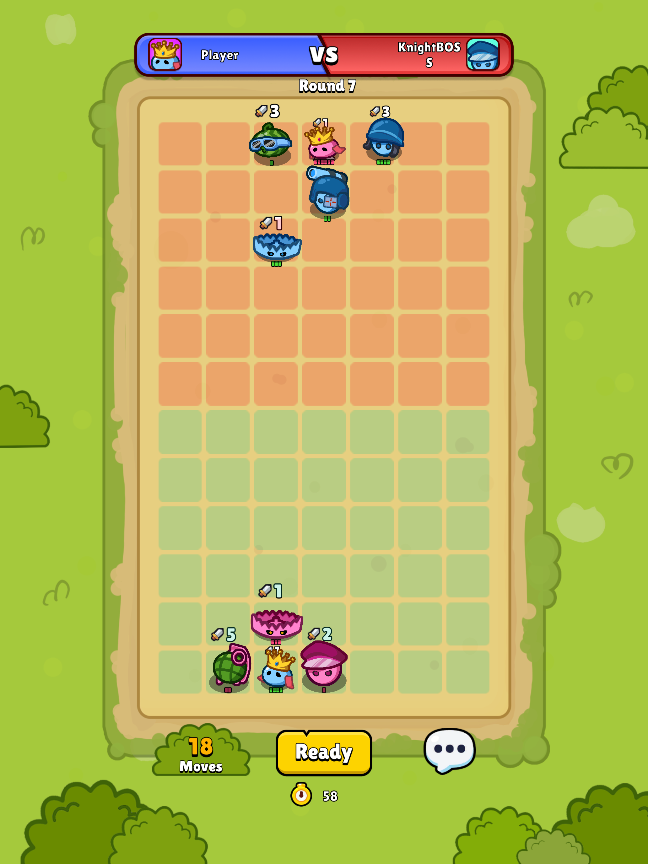 Captura de Tela do Jogo Grid Kings: Move or Die