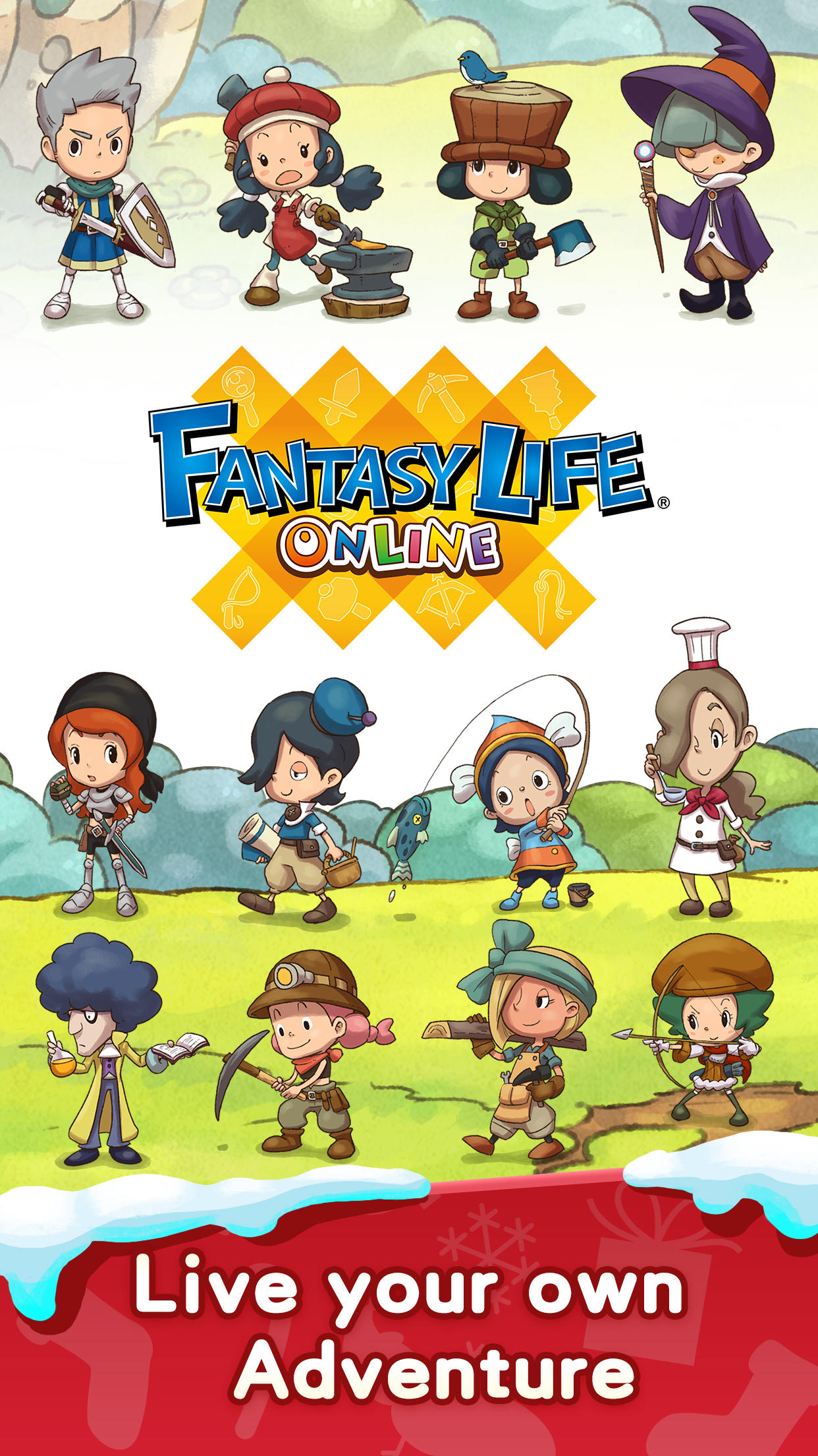 Fantasy Life Online Gameplay Android / iOS (ENGLISH) 