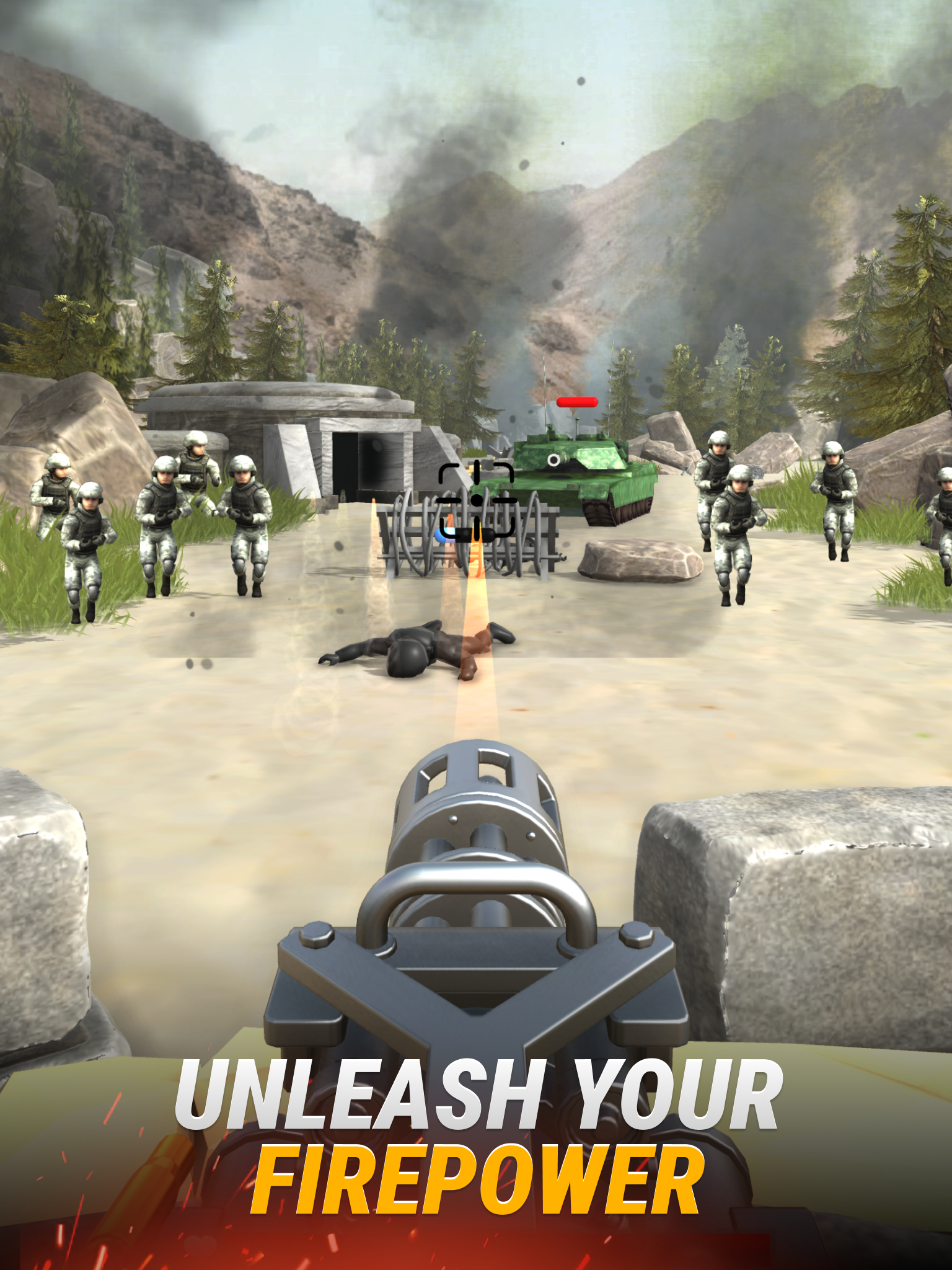 Infantry Attack: War 3D FPS Game Screenshot