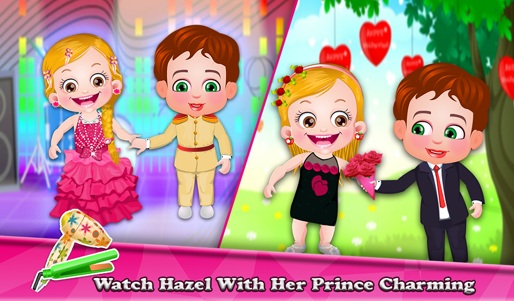 Baby Hazel Hair Day ゲームのスクリーンショット