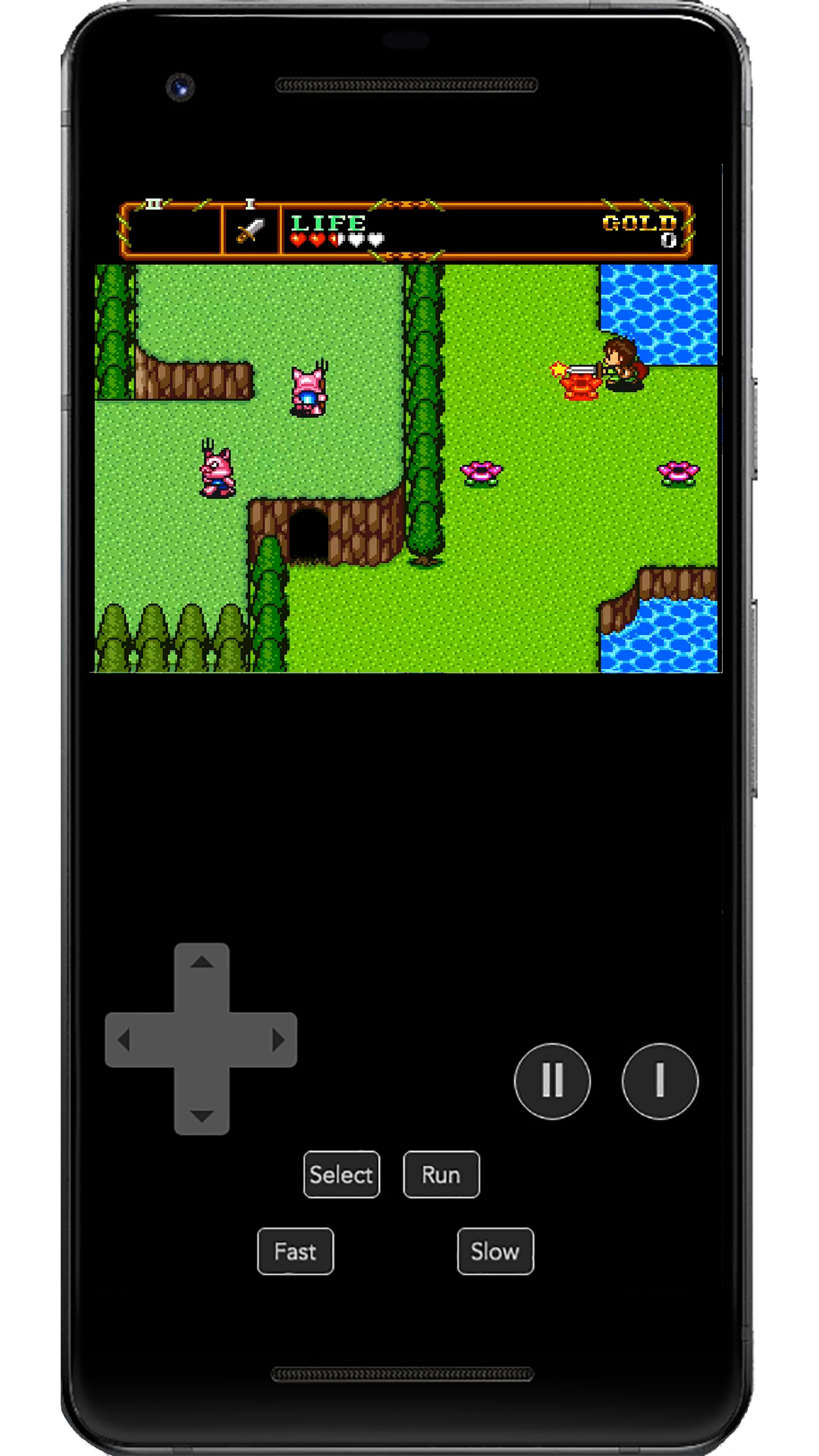 Neutopia II PCE Game Screenshot