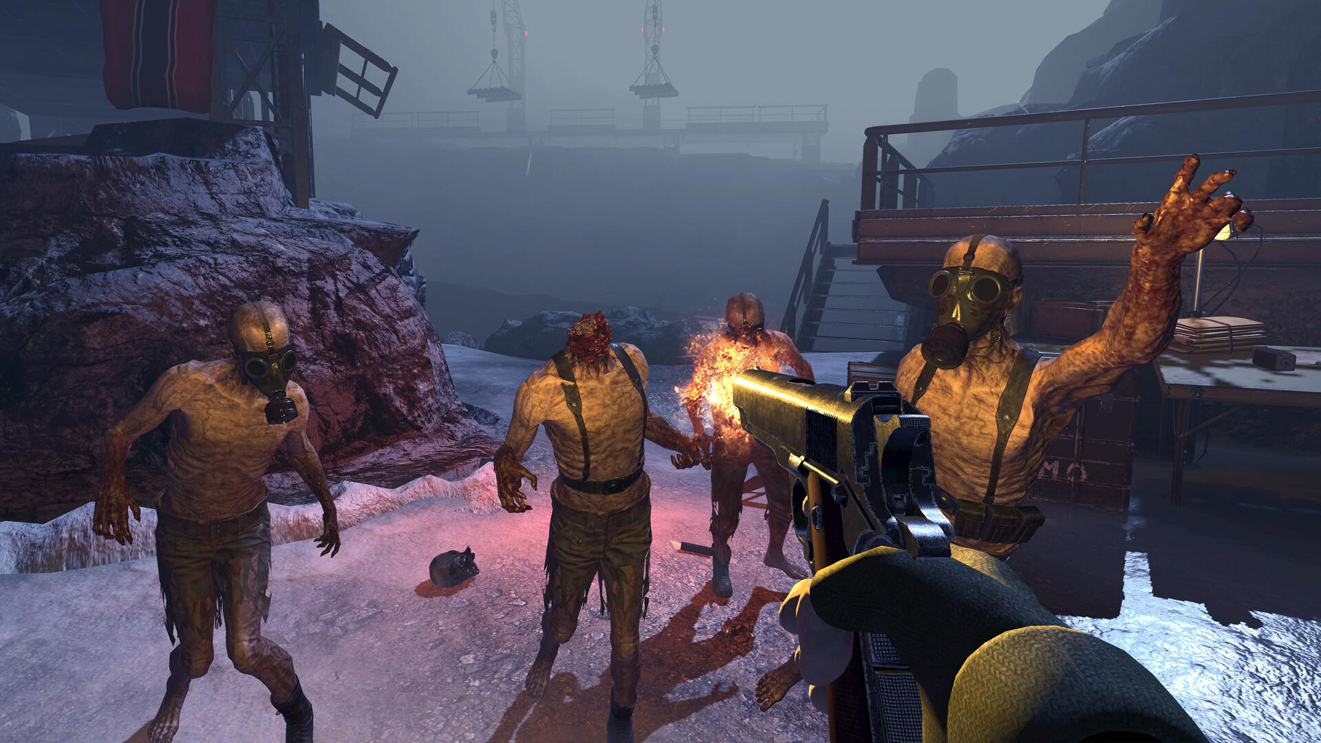 Screenshot of Zombie Army VR