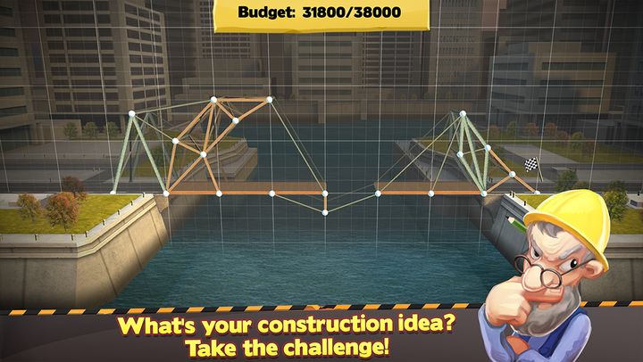 Screenshot 1 of Bridge Constructor 