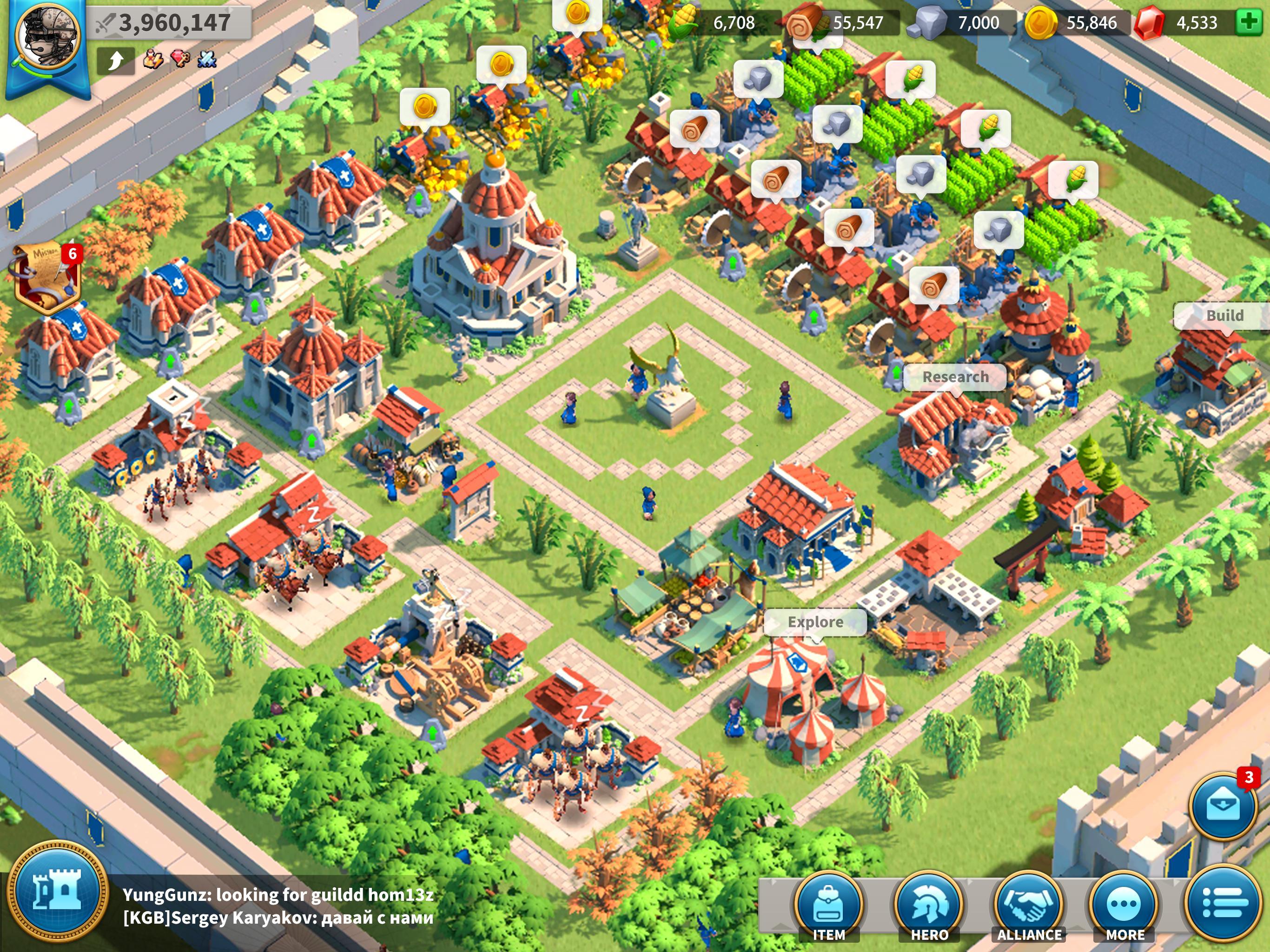 Rise of Kingdoms Game Screenshot
