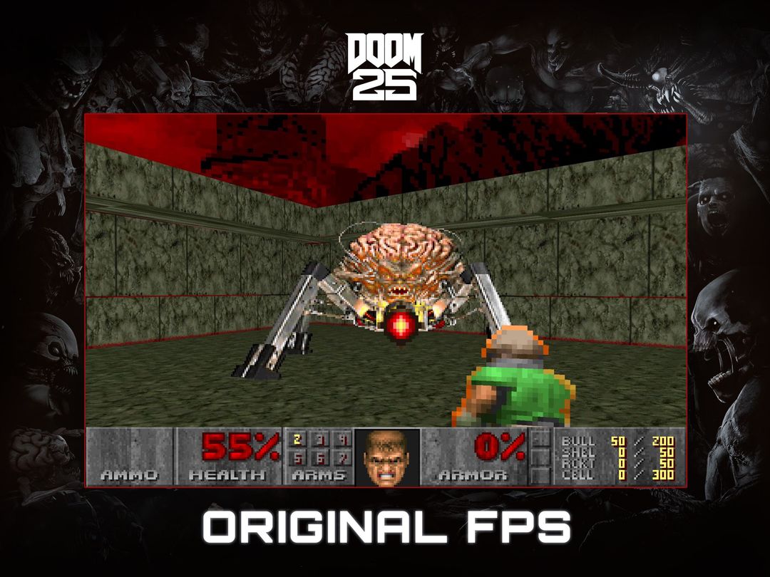 DOOM ภาพหน้าจอเกม