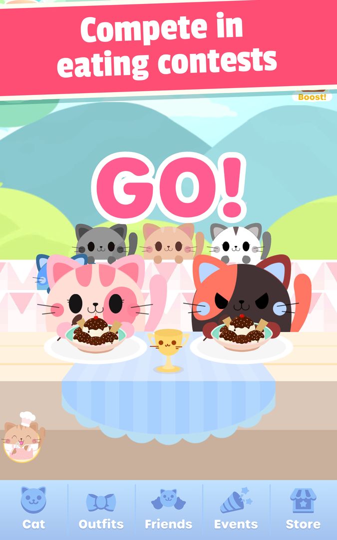 Greedy Cats: Kitty Clicker screenshot game