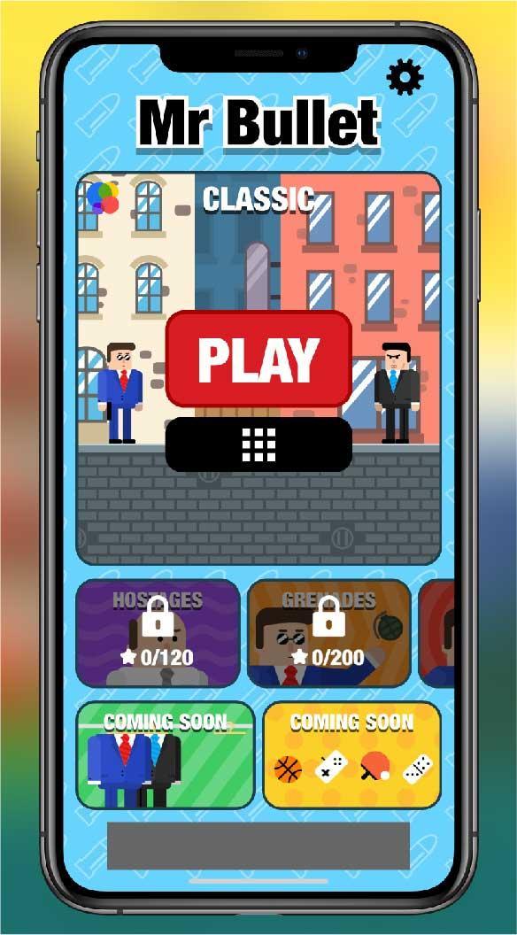 Screenshot of Idle Mr Bullet🔫     -   Spy all the puzzles