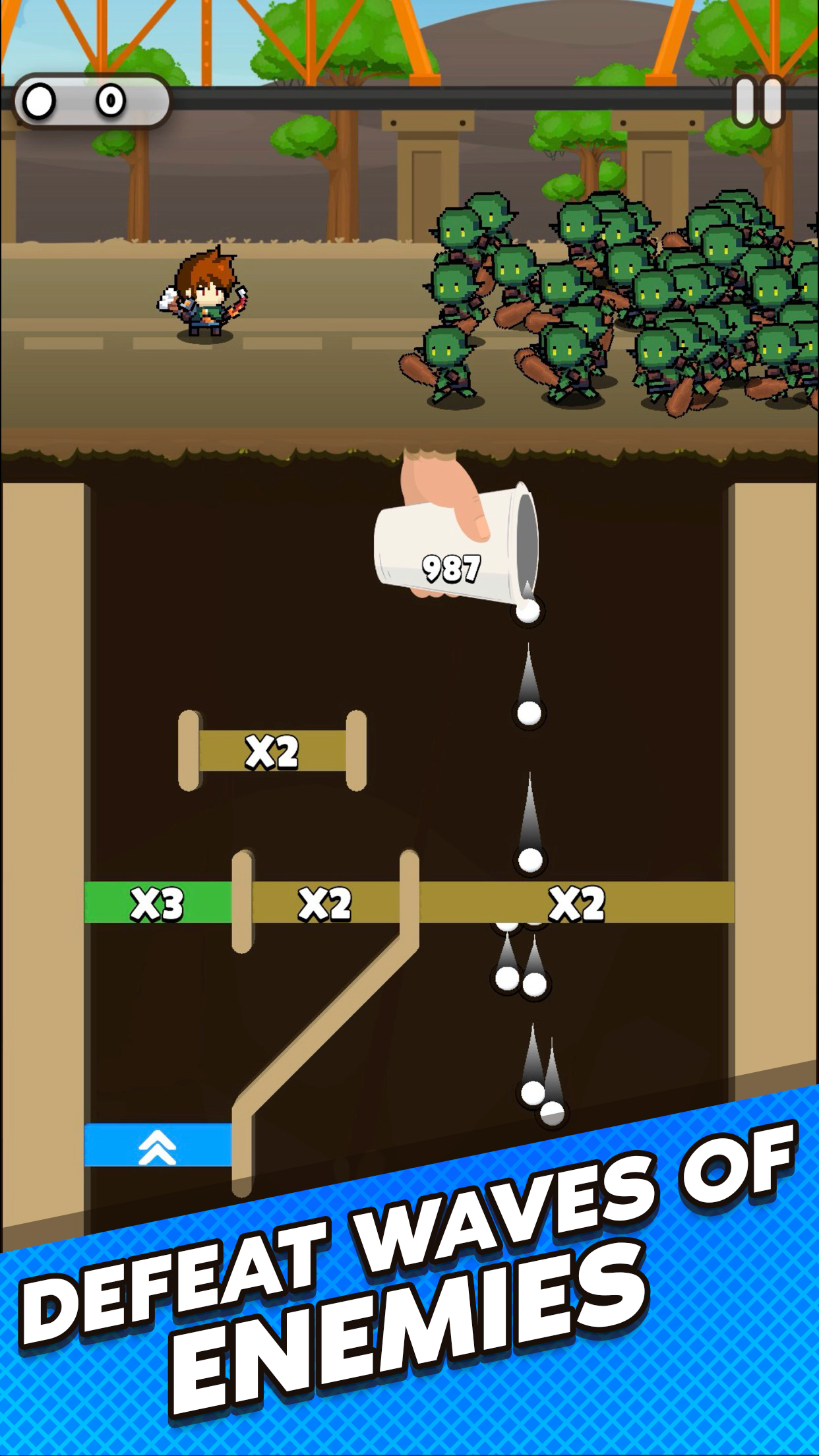 Cup Heroes Game Screenshot