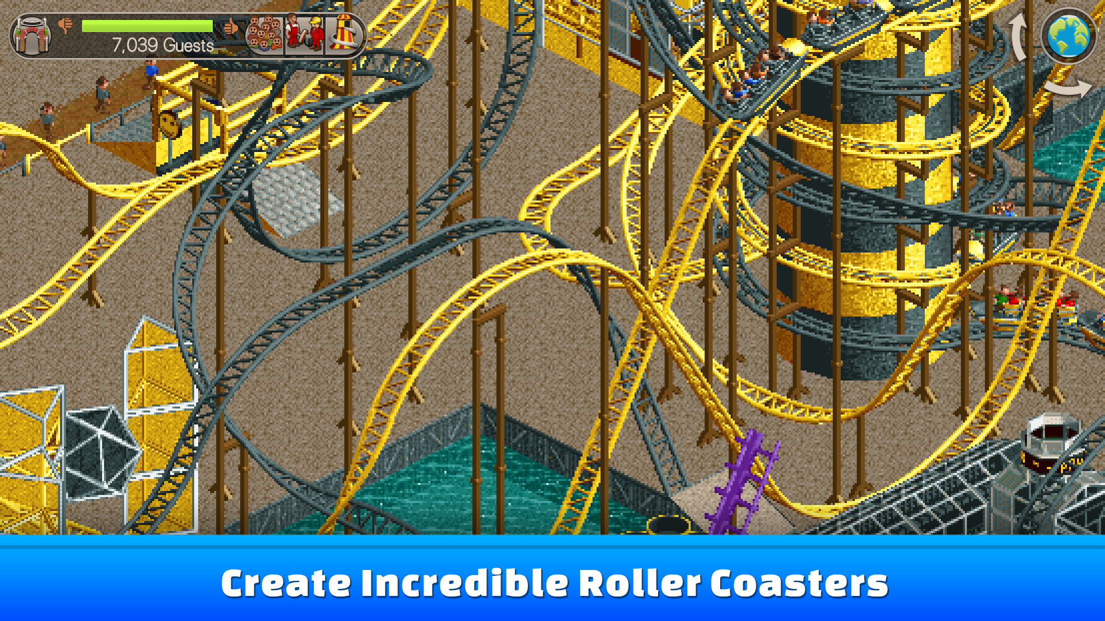 RollerCoaster Tycoon® Classic Game Screenshot