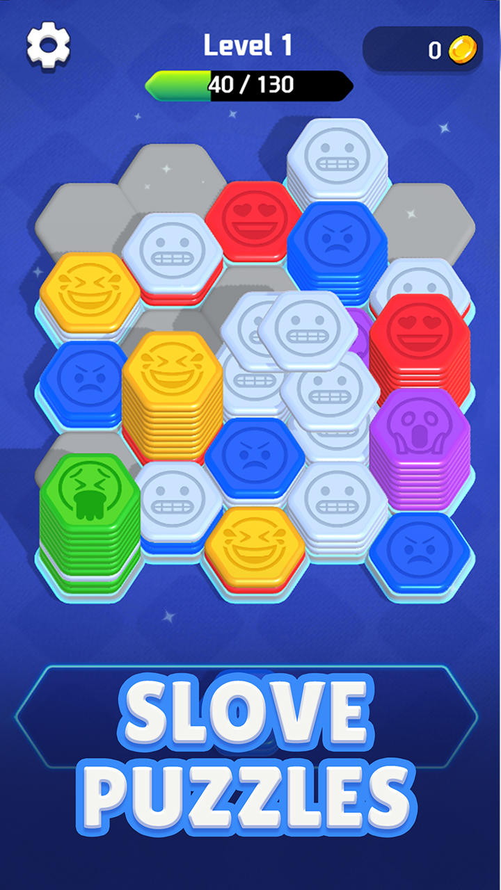 Скриншот игры Hexa Color 3D