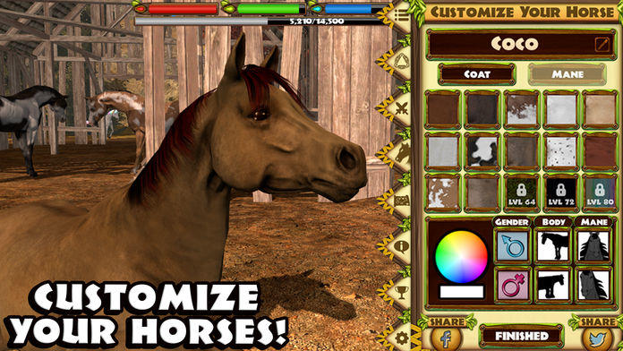 Ultimate Horse Simulator 遊戲截圖