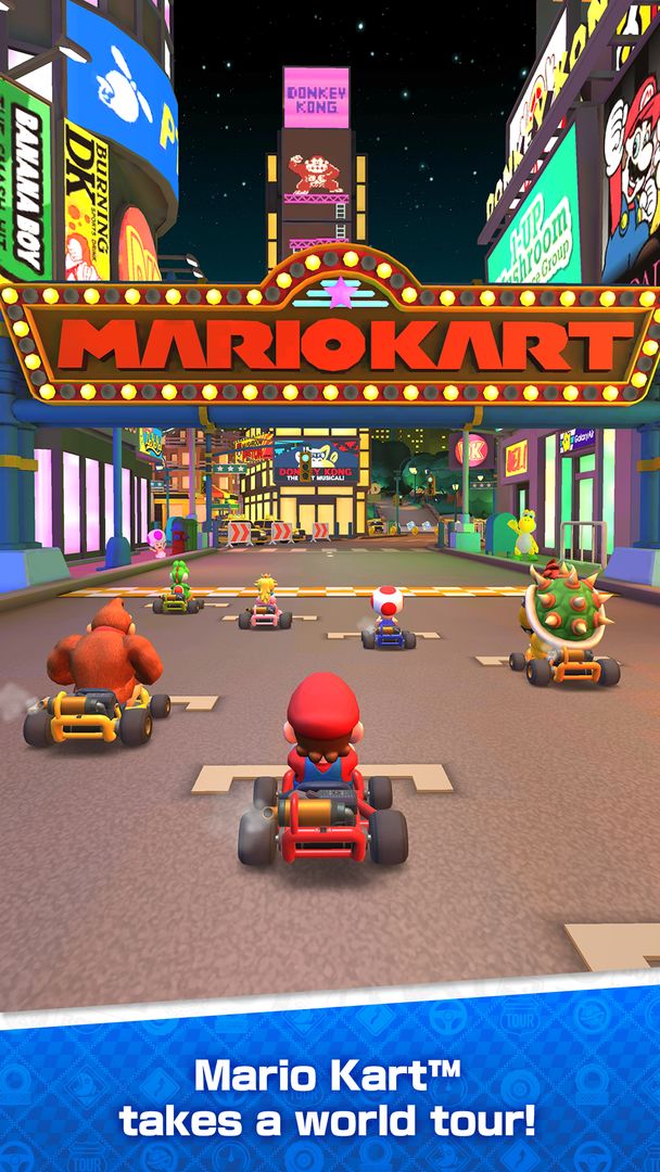 Screenshot of Mario Kart Tour