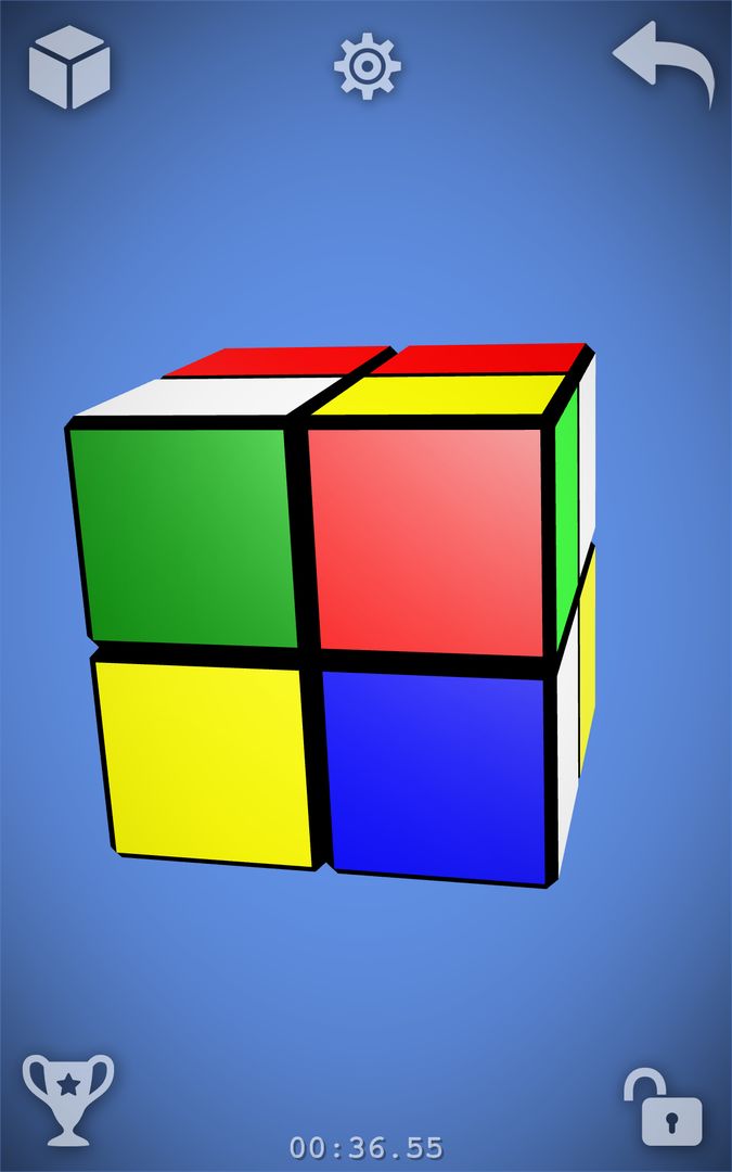 Screenshot of Magic Cube Puzzle 3D