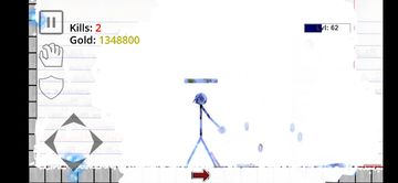 Stickman Physics Battle Arena Game Screenshot